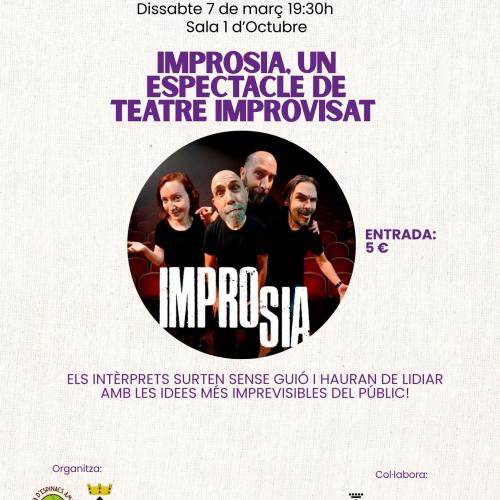 Improsia, teatre improvisat.