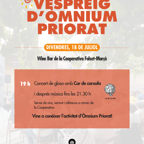 Vespreig d'Òmnium Priorat